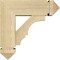 Ekena Millwork Balboa Arts and Crafts Rough Sawn Bracket w/ Offset Brace, Douglas Fir, 6"W x 16"D x 16"H BKT0604X16X16BOA03RDF - alternate 3